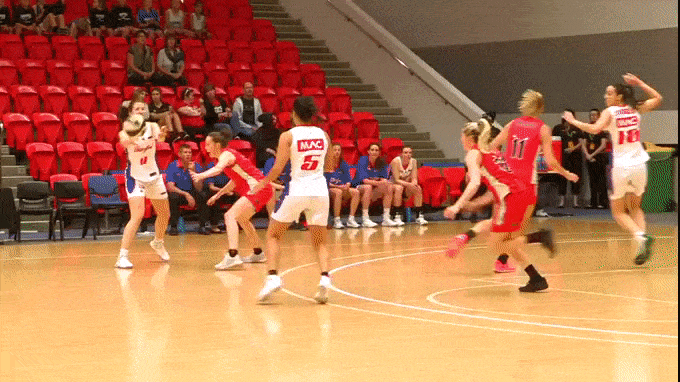 No player came close to Sami Whitcomb's tally of 70 steals. "She is extremely disruptive" Stewart says.