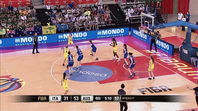 Jazmin Shelley assists on a Jasmine Simmons basket