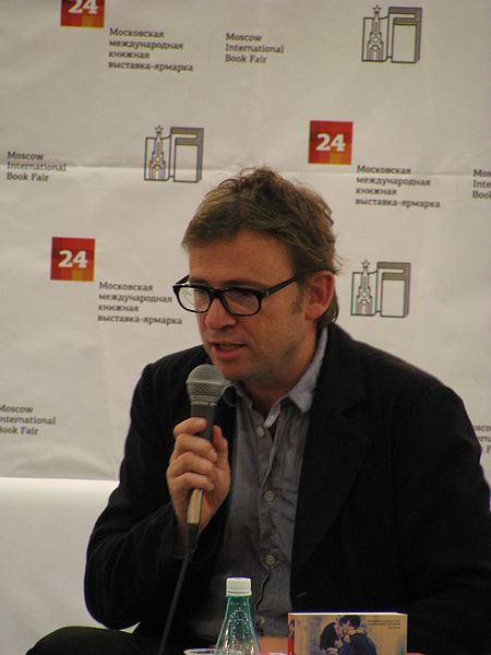 David Nicholls on the book tour for his previous hit, 'One Day'. The European travel formed the backdrop for 'Us'. (Photo: putnik)